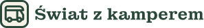 Świat z kamperem logo